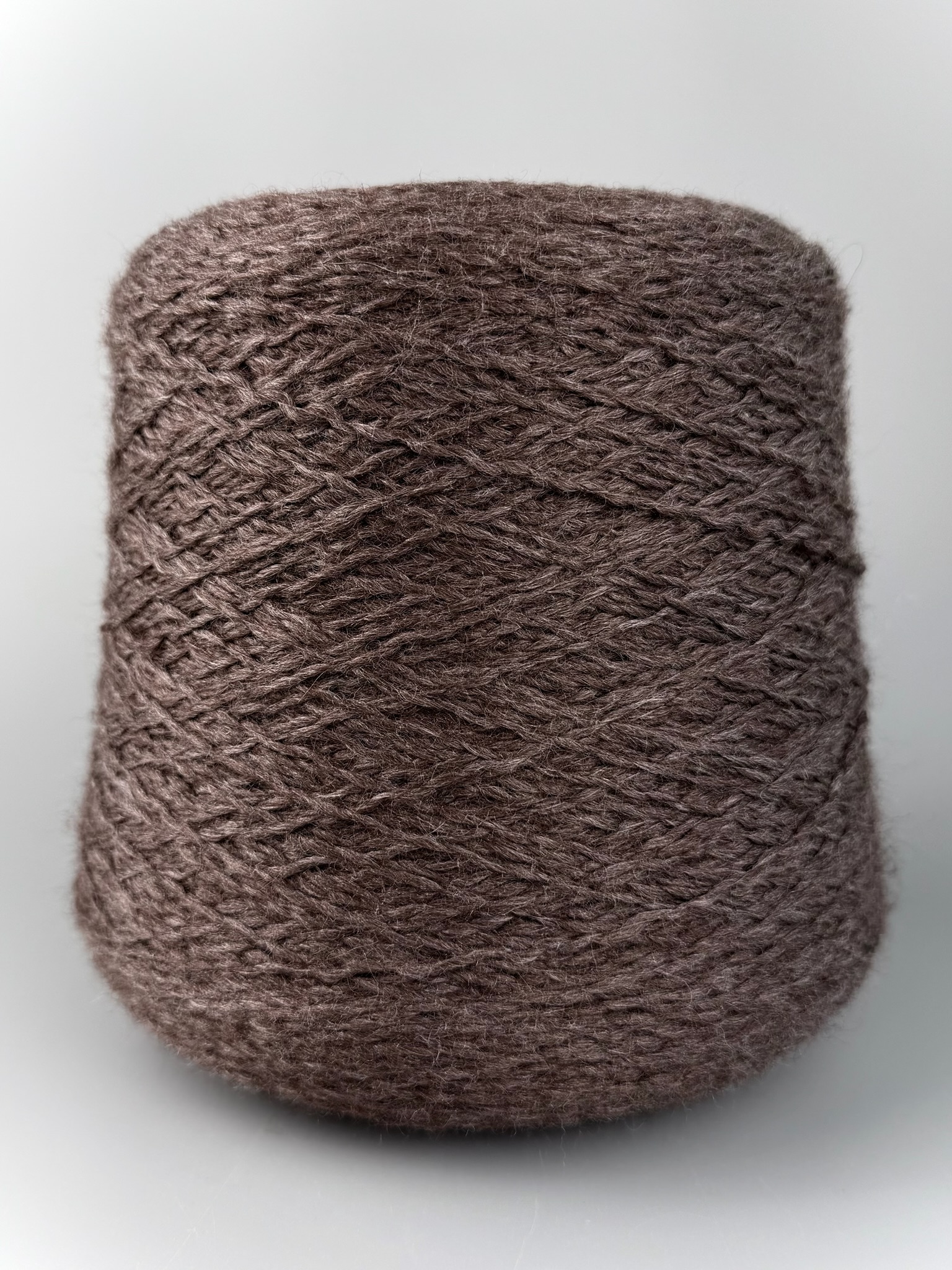 HF Filati Art. Domino 260 m / 100 g – Fil bouclé en laine col. Brun taupe photo 2